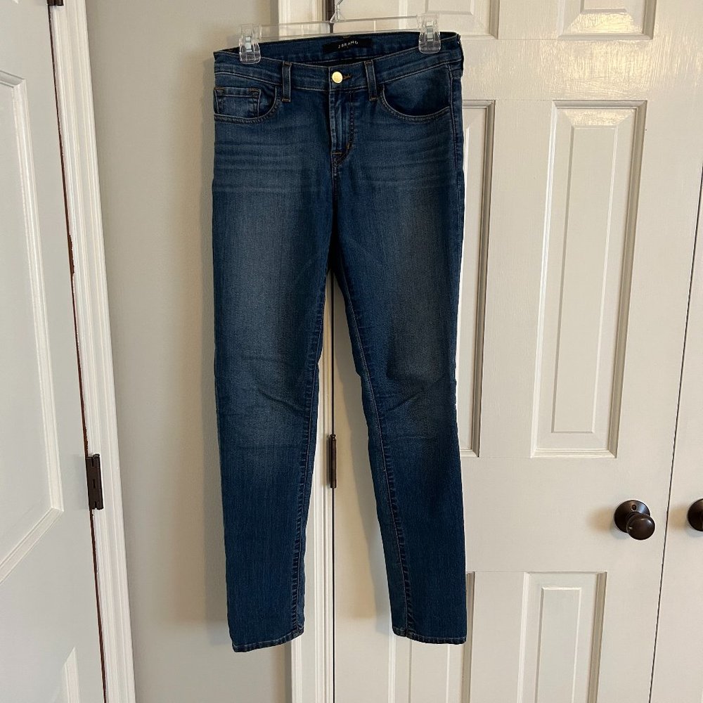 J Brand Mendocino Indigo Skinny Denim Jeans